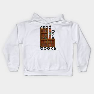 Read More Books English Teacher Library Reading Kids Hoodie